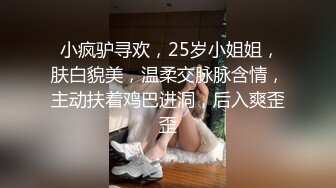  小疯驴寻欢，25岁小姐姐，肤白貌美，温柔交脉脉含情，主动扶着鸡巴进洞，后入爽歪歪