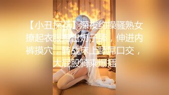 【小丑探花】深夜约操骚熟女撩起衣服掏出奶子舔，伸进内裤摸穴，转战床上舔屌口交，大屁股骑乘爆插