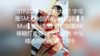 STP25309 ?调教大佬? 字母圈SM大神饲养的淫奴母狗▌RMut▌黑丝狗链 浪穴插着AV棒鞭打蜜臀 淫化完全体 中出精液肉便器 VIP2209